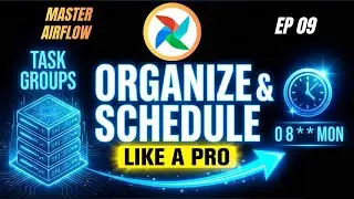 STOP Using SubDAGs! 🛑 Master Airflow Task Groups & Cron in 15 Mins!