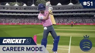 CRICKET 19 | CAREER MODE #51 | CATCHES WIN MATCHES!