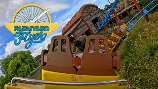Farmyard Flyer On Ride POV 4K - Paultons Park