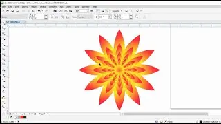 Design in CorelDraw || Corel Draw Tutorial || Logo Tutorial CorelDraw|