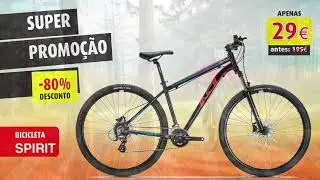 Bicicleta Spirit   - Apenas 29&euro;