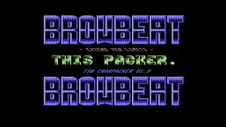 Commodore 64 demo: Browbeat - TSB Charpacker v1.0 (1990)