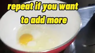 HOW TO MAKE SUNNY SIDE UP EGG (FRIED EGG)