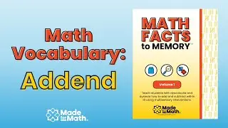 Math Vocabulary: Addend