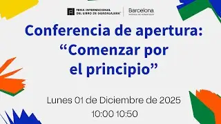 Conferencia de apertura: 