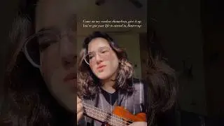 Indiana by @AdrianneLenkerMusic #ukulele #singingshort #cover #vocals #indie #singing #songcover