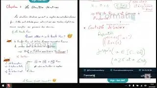 Chapitre 3 : Les Structures Itératives ( Part 1 )