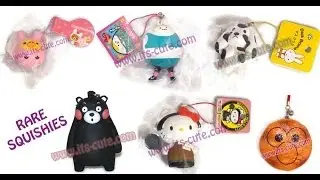 Rare Squishies! Must See! Limited Stock.