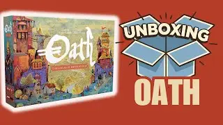 Распаковка игры Oath: Chronicles of Empire & Exile