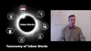 Taxonomy of Taboo Words Part 1: Introduction