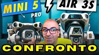 DJI Mini 5 Pro vs Air 3S: Chi Ha la Qualit&agrave; Video Migliore? Confronto Reale! #djimini5pro #djiair3s