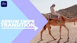 Simple Arrow Swipe Transition in Adobe Premiere Pro 2023 Tutorial