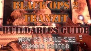 How to Build the Zombie Shield in TranZit | Black Ops 2 Zombies