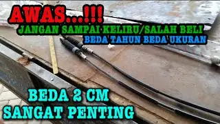 Tips Aman membeli selang/kabel persneling buat Daihatsu Zebra Espass...