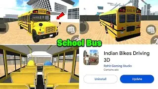 School Bus Cheat Code In Indian Bike Driving 3d | Indian Bike Driving 3d School Bus Cheat Code 
