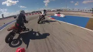 AMA SOUTHEAST SUPERMOTO HOMESTEAD KARTING F1/F2 HEAT RACE FEB 2018