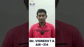 UPSC CSE RESULTS - 2023 | Students Feedback | Mr. Vignesh T A | AIR - 314 | KingMakers IAS Academy