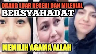 MENGAPA BANYAK ORANG LUAR NEGERI DAN MILENIAL MUALAF MASUK KE DALAM ISLAM ⁉️