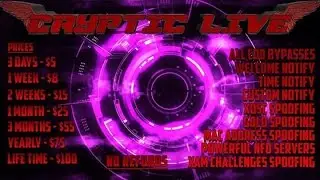 Cryptic Live V6 Stealth Server 7+ Days Kv Life Dash 17502 RGH/Jtag