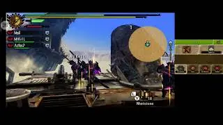 Citra Monster Hunter 4 Ultimate (MH4U) HR Dah'ren Mohran Full Fight 3Player