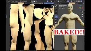 How to paint a 3D character? (how to optimize with bake)