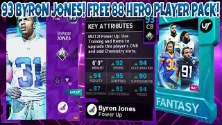 93 OVR BYRON JONES ADDED! I GOT MY FREE 88 HERO PLAYER! & MORE! MADDEN 21!