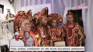 US Based Senior Information Security Engineer, Chief Mrs. Bolanle Akinsanya Hold Burial for her Dad.