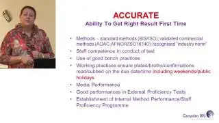 ILSI India  Challenges in Food Microbiology Testing Ms  Christina Oscroft