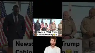 Newsom&rsquo;s FAKE Cabinet Meeting😂💀 Wait till the end 🔥