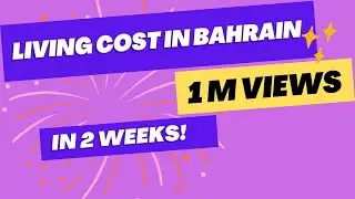 cost of living in bahrain Hindi #trendingvideo #trendingtopic