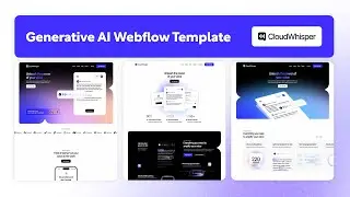 Generative AI Website Template | CloudWhisper - BRIX Templates
