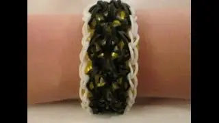 Rainbow Loom- How to Make an Enchanted Bracelet (Original Design)