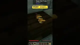 VERY cool glass item frame&hellip; #minecraft #create