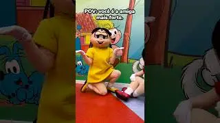 M&ocirc;nica mostrando sua for&ccedil;a | Turma da M&ocirc;nica #shorts