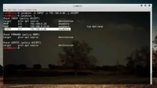 Computer Networking Tutorial - 40 - iptables Firewall Rules
