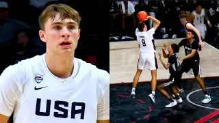 Cooper Flagg DOMINATES In The 2024 Nike Hoop Summit