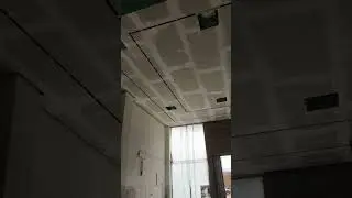 Optical line cutting in Knauf🪚😁👍 #home #decor #interiordesign
