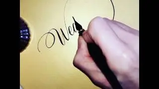 Wedding Invitation Calligraphy