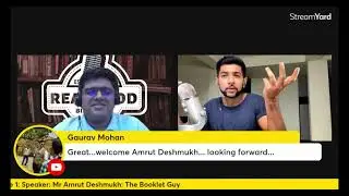 Readopod's 1st episod with Booklet Guy