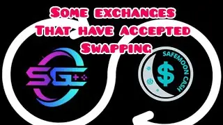 Safemoon cash to Safegame cash swap see list of exchanges that agreed to collaborate