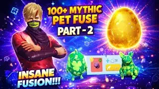 I open 100+ mythic egg, #pt-2 , I get most rare pet moodeng,Kangaroo,penguin #freefire #steelapet 