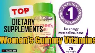 Top 5 Dietary Supplements about Women's Gummy Vitamins Popular of NOW