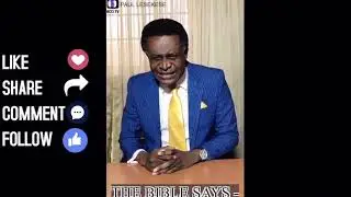PASTOR CONFESSION : THE GHOST THAT BLESSED ME.  BY REV. PAUL TUNDE TIOLUWANI (LESEKESE)