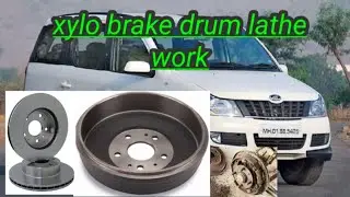 { MAHINDRA } ✓ Mahindra xylo brake problem 🥵 & solution || lathe work || 90s engineering #mahindra