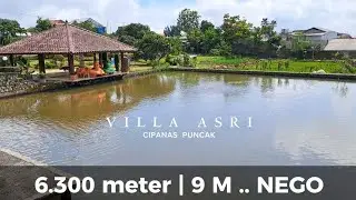VILLA PUNCAK DIJUAL | VILLA ASRI CIPANAS 6.300 meter 9 M nego