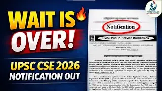 WAIT IS OVER! | UPSC CSE 2026 — NOTIFICATION OUT & What You Must Do | Vimochana Edu