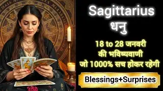 SAGITTARIUS🎖️💯 धनु राशि 18 to 28 जनवरी 2026✨ DHANU Rashi JANUARY 2026🎁 #sagittarius #tarot #viral
