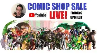 Friday Night Preview for 9/27 - Top 10 Tees & Comics #livestream #comicbooks #comicshop #comics