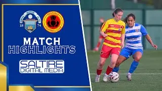HIGHLIGHTS: Greenock Morton Women 1-2 Rossvale Women - SWF Championship - 28/09/25