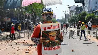 EU sanctions Myanmar junta chief over coup and protest crackdown